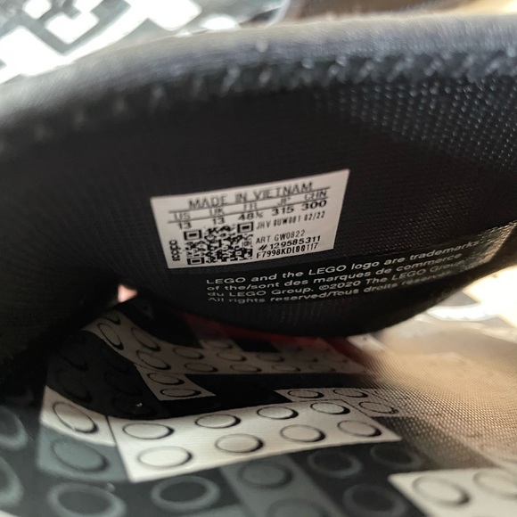 Adidas  Black and Gray Slides main image 6
